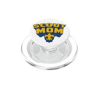 Scout Mom! Cub Scouts Scouting America Comic Book Style Art PopSockets PopGrip pour MagSafe