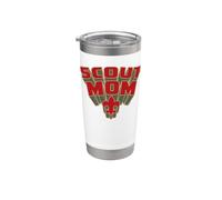Scout Mom! Scouts BSA Scouting America Comic Book Style Art Gobelet isotherme en acier inoxydable double paroi