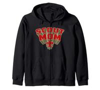 Scout Mom! Scouts BSA Scouting America Comic Book Style Art Sweat à Capuche