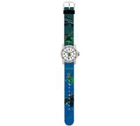 SCOUT Montre azur / vert / orange / noir, Taille One Size