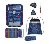 Scout Neo Exklusiv Safety Light Set de cartables 5 pièces bleu