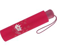 Scout Parapluie De Poche Pour Enfant Avec Bandes Réfléchissantes Extra Léger, Red Princess, 90 Cm, Princesse Ludique