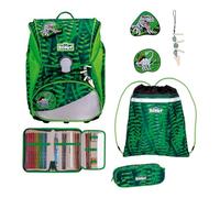 SCOUT sac d'école Alpha Set 4 pièces Danger Dino vert