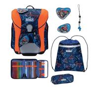 SCOUT sac d'école Basic Micro Set 4 pièces Offroad bleu marine