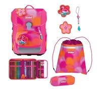 SCOUT sac d'école Basic Neo Set 4 pièces Florida Sunset rose