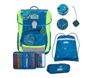 Scout sac d'école Basic Neo Set 4-teilig Deep Sea