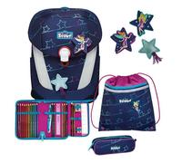Scout Sac d'école bleu foncé turquoise pour fille - Lightweight Sunny II Set 4 pièces Blue Star 199928