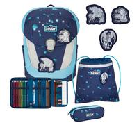 Scout Sunny II LED Set cartable 4 pcs. bleu pétrole