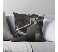 Scout Team Fortress 2 Taie d'oreiller carrée en polyester et lin Motif velours Housse de coussin décorative