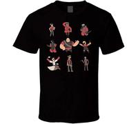 Scout Team Fortress 2 TF2 t-Shirt Video Game Shirts Tshirt Tee Black Team Fortress T Shirt Black Manches Courtes(Medium)