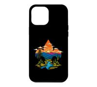 Scouting Artistic Fleur De Lis Mountains Outdoor Art Coque pour iPhone 12 Pro Max