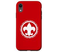 Scouting Fleur De Lis & Scout Law BSA Cub Scouts Logo Coque pour iPhone XR