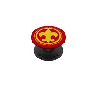 Scouting Fleur De Lis & Scout Law BSA Cub Scouts Logo PopSockets PopGrip Adhésif