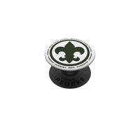 Scouting Fleur De Lis & Scout Law BSA Cub Scouts Logo PopSockets PopGrip Adhésif