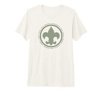 Scouting Fleur De Lis & Scout Law BSA Cub Scouts Logo T-Shirt Haut de Gamme