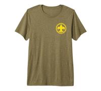 Scouting Fleur De Lis & Scout Law BSA Cub Scouts Logo T-Shirt Haut de Gamme