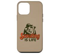 Scouting is Life Vintage Scouts BSA Binoculars Illustration Coque pour iPhone 12 Mini