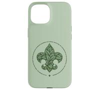 Scouts BSA Outdoor Code Artistic Leaf Design Coque pour iPhone 15