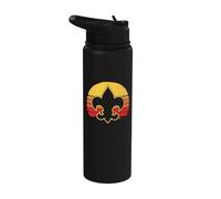 Scouts Fleur-De-Lis Retro 80's Throwback Scouting America Stainless Steel Insulated Water Bottle