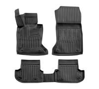 SCOUTT | 3D Tapis De Sol en Caoutchouc Premium Compatible avec 5 Series F11 2010-2017, Bord Haut, Noir, Antidérapant, Toutes Saisons