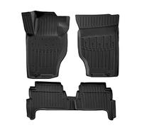 SCOUTT | 3D Tapis De Sol en Caoutchouc Premium Compatible avec Sorento 1 (BL) 2002-2009 5pcs, Bord Haut, Noir, Antidérapant, Toutes Saisons