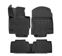 SCOUTT | 3D Tapis De Sol en Caoutchouc Premium Compatible avec W167 GLE Depuis 2018 5pcs, Bord Haut, Noir, Antidérapant, Toutes Saisons