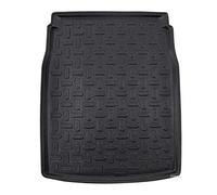 SCOUTT | Tapis De Coffre sur Mesure pour 5 Series E60 4P. Berlina 2004-2010, Noir, Antidérapant, Bord Haut, Toutes Saisons