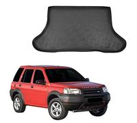 SCOUTT Tapis De Coffre sur Mesure pour Land Rover Freelander 1 1997-2006 5P. Berlina, Noir, Antidérapant, Bord Haut, Toutes Saisons