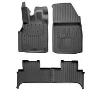 SCOUTT Tapis de sol Renault Scenic 3 - Caoutchouc Premium - Sur mesure - 3D Design