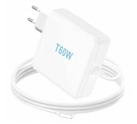 SCOVEE 60W T-Tip Mac Book Pro Chargeur, 60W T-Tip Rapide Adaptateur, Compatible avec Mac Book Air & Mac Book Pro 11'' et 13'' Pouces 2012~2018, pour Les Modèle A1425, A1435, A1502, A1465