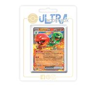 Scovilain ex 037/191 - Ultraboost X Écarlate et Violet 8 Étincelles Déferlantes - Coffret de 10 Cartes Pokémon Françaises