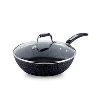 Scoville NEVERSTICK Sauteuse avec couvercle, anti-adhésive, convient à toutes les plaques de cuisson, y compris l'induction, conduction rapide de la chaleur, sans PFOA, passe au lave-vaisselle,