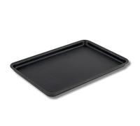 Scoville Pro Neverstick+ Petite plaque de cuisson rectangulaire anti-adhésive de 31 cm, économie d'énergie, base robuste, passe au lave-vaisselle, passe au four jusqu'à 260 °C, aluminium épais, gris