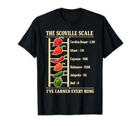 Scoville Scale Chilihead J'Ai gagné Chaque échelon de Poivre T-Shirt