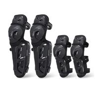 Scoyco 4 Pièces Moto Motocross Genouillères Protège-tibias Coudières Ajustable Motocyclette Protecteur Genou Protection Armure pour Adulte Faire de la moto du Patin à Roulettes
