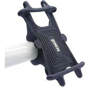 scozzi Support Téléphone Velo Moto Silicone Guidon VTT Smartphone Universel p.e. Compatible avec Samsung S25 S24 S23 A56 A55 A36 A26 pour iPhone 17 16 15 14 13 FE Plus Ultra Lite Pro
