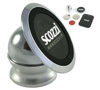 scozzi Support Téléphone Voiture Tableau de Bord Aimanté Magnétique Universel Portable, p.e. Compatible avec Samsung S24 S23 S22 S21 A55 A54 pour iPhone 15 14 13 12 11 XR FE Plus Ultra Mini Lite Pro