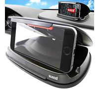 scozzi Support Téléphone Voiture Tableau de Bord Portable Smartphone Universel PE Compatible avec Samsung S25 S24 S23 A56 A55 A36 A26 pour iPhone 17 16 15 14 13 FE Plus Ultra Lite Pro