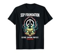 SCP Fondation Confinement Able Glitch Anomalie SCP-076 T-Shirt Graphique avec Valeur