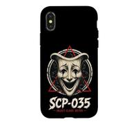 SCP Foundation SCP-035 Comedy Mask Keter Anomaly Coque pour iPhone X/XS