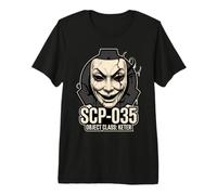 SCP Foundation SCP-035 Masque Possessif Keter Anomalie T-Shirt Haut de Gamme