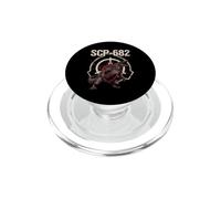 SCP Foundation SCP-682 Hard-to-Destroy Reptile Keter PopSockets PopGrip pour MagSafe