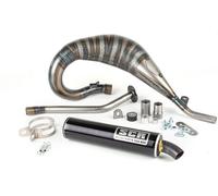 SCR CORSE HANDMADE CROSS 50/70 CC ALU BETA RR Échappement de montage haut gauche