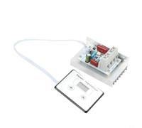 SCR Régulateur de tension 220 V 10 000 W Interrupteur variateur | 0-100 % de tension, contrôle des boutons, réglage précis, pas de potentiomètre, stable