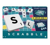 Scrabble - 2 jeux en 1 - Jeu de Société - Mattel