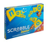 Scrabble Jeu de société Junior + Uno minimaliste Espagnol Multicolore Enfants