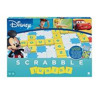 Scrabble Junior Disney gioco di parole crociate per bambini dai 5 ai 10 anni con 2 giochi in 1