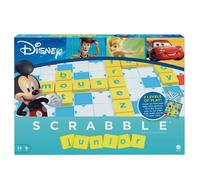 Scrabble Junior Disney, jeu de mots croisés pour enfants de 5 à 10 ans, 2 jeux en 1