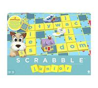Scrabble Junior, Jeu de société et de Lettres pour Enfants dès 6 Ans, Version Polonaise, Y9735