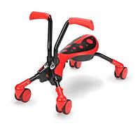 Scramblebug Scarabée Porteur à 4 Roues pour Tout-Petits de 1 à 3 Ans, Pliable, développe l'équilibre et la motricité, Roues Anti-Rayures à 360 degrés